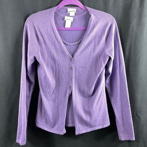 Fashion Bug Tank top sweater and Cardigan Size Small